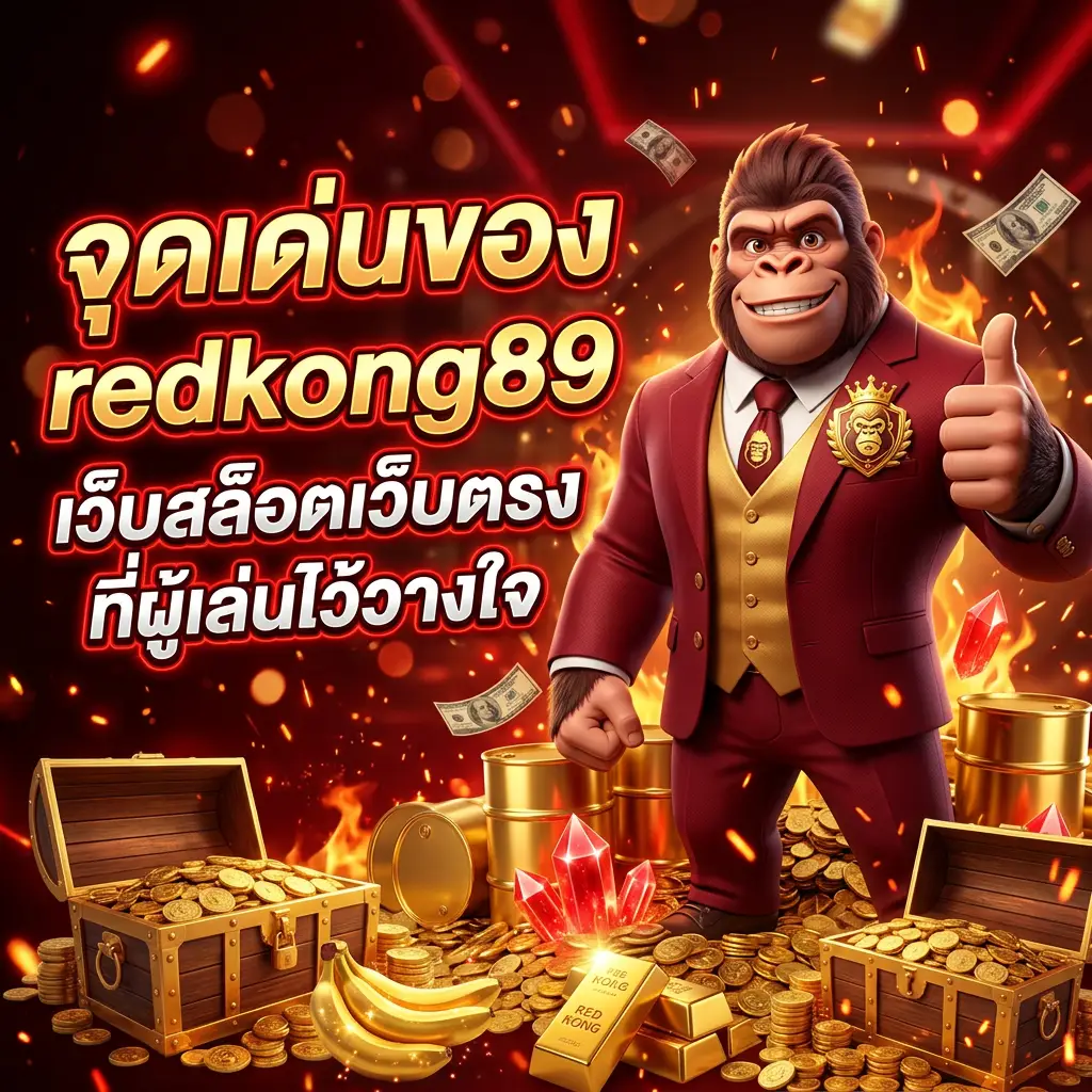 redkong89 สล็อตเว็บตรงอันดับ 1 เล่นได้เงินจริง